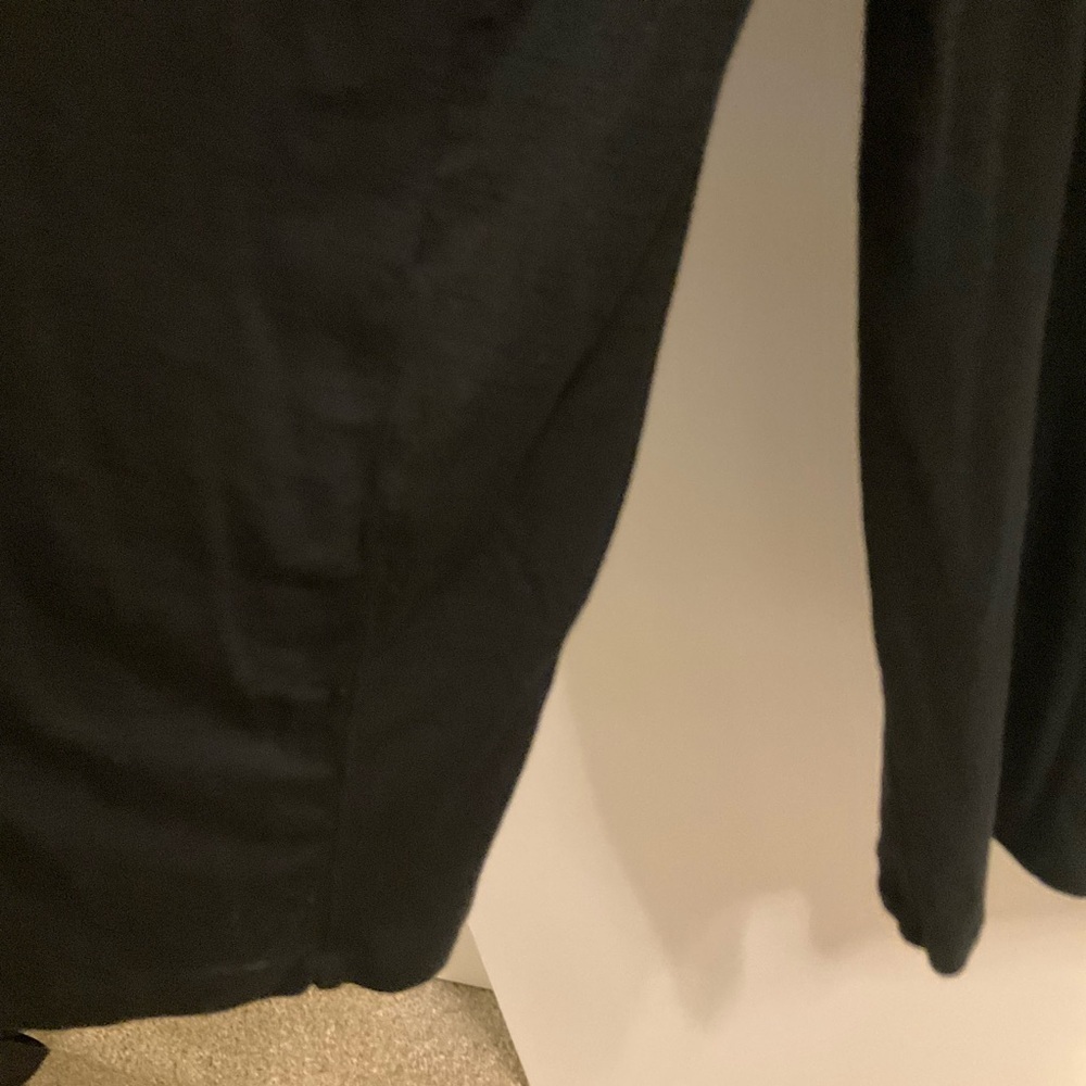 Black Jersey Romper 2X - Picture 3 of 4